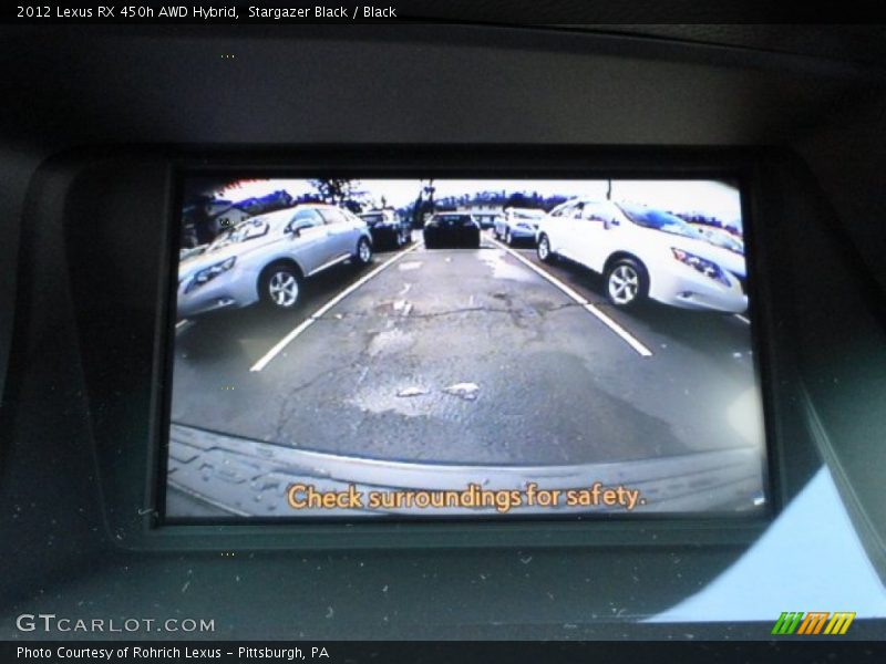 Stargazer Black / Black 2012 Lexus RX 450h AWD Hybrid