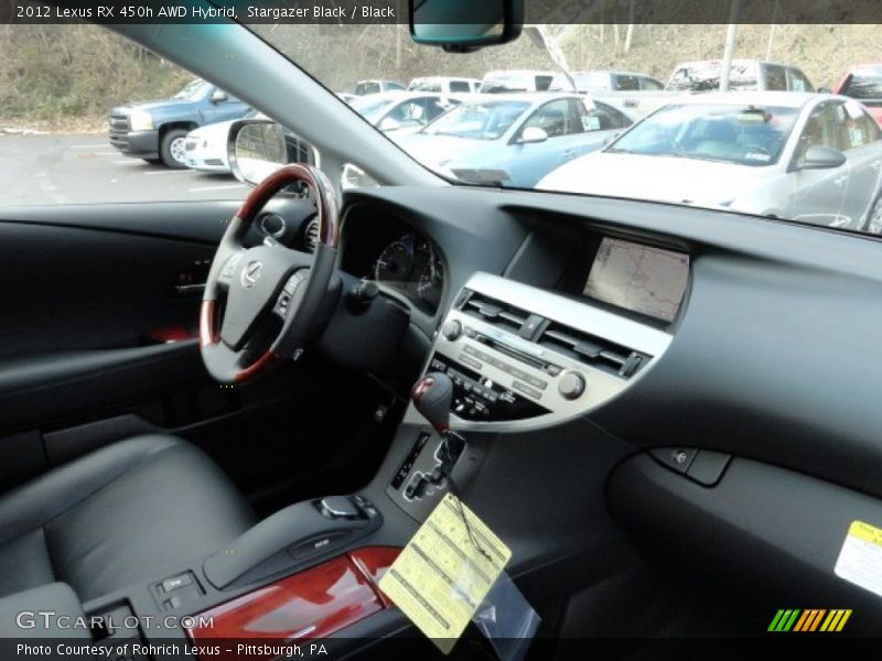Stargazer Black / Black 2012 Lexus RX 450h AWD Hybrid