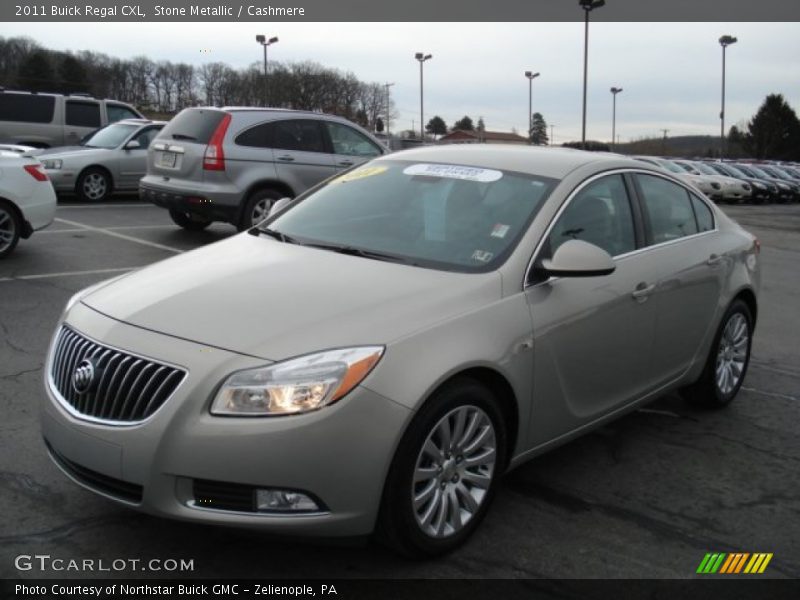 Stone Metallic / Cashmere 2011 Buick Regal CXL