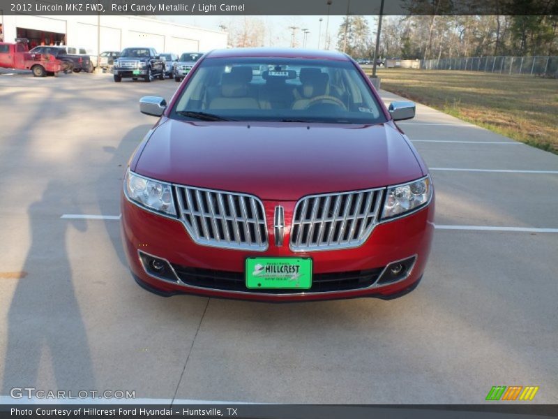 Red Candy Metallic / Light Camel 2012 Lincoln MKZ FWD