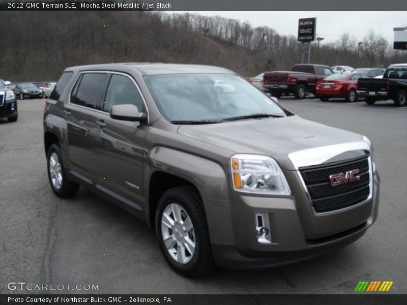 Mocha Steel Metallic / Jet Black 2012 GMC Terrain SLE