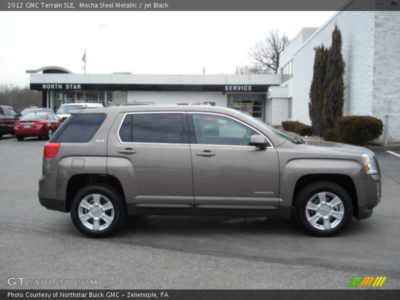 Mocha Steel Metallic / Jet Black 2012 GMC Terrain SLE