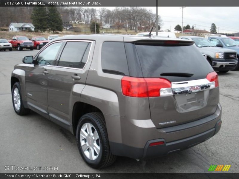 Mocha Steel Metallic / Jet Black 2012 GMC Terrain SLE