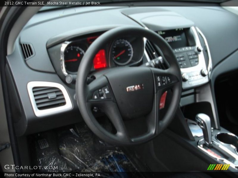 Mocha Steel Metallic / Jet Black 2012 GMC Terrain SLE