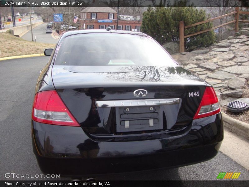 Black Obsidian / Willow 2004 Infiniti M 45