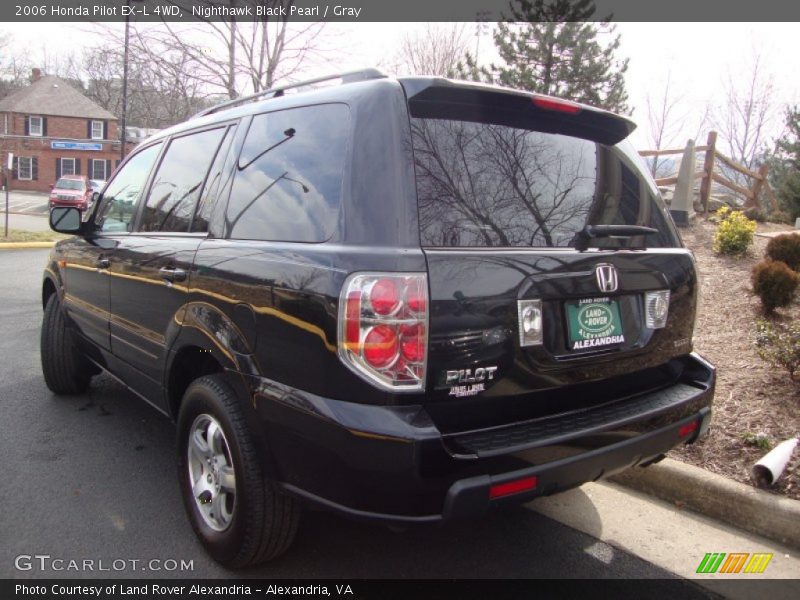 Nighthawk Black Pearl / Gray 2006 Honda Pilot EX-L 4WD