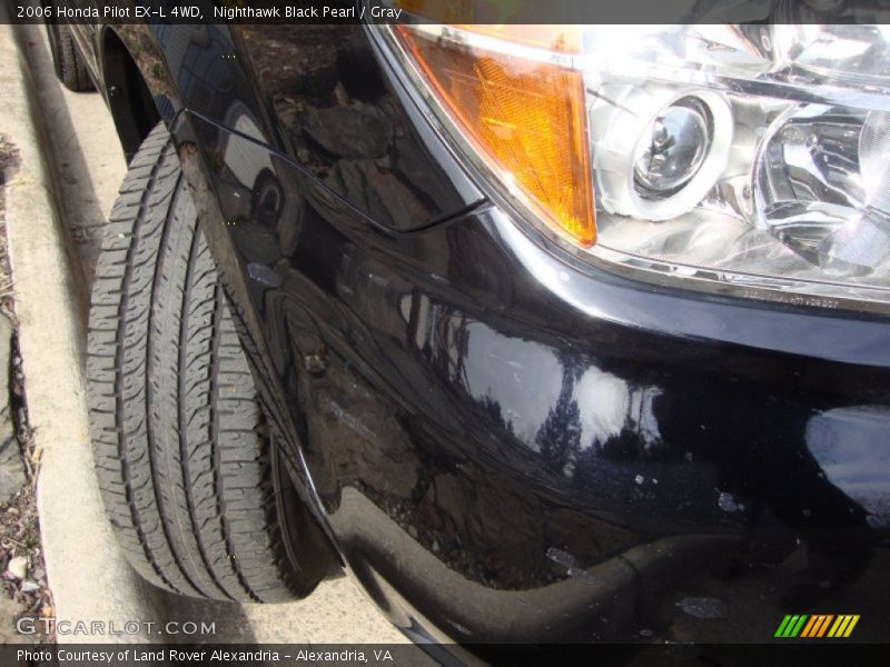 Nighthawk Black Pearl / Gray 2006 Honda Pilot EX-L 4WD