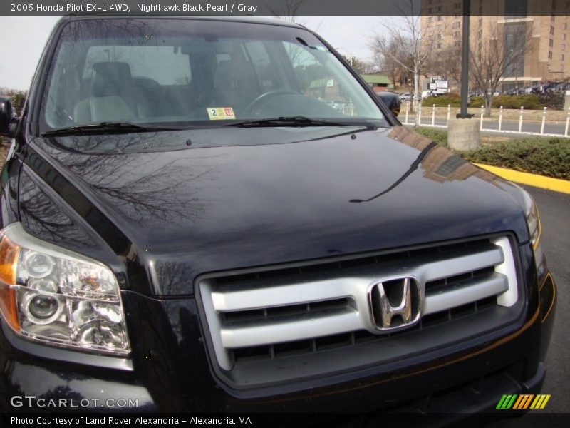 Nighthawk Black Pearl / Gray 2006 Honda Pilot EX-L 4WD