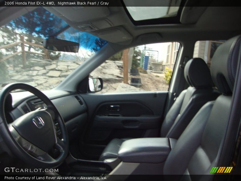 Nighthawk Black Pearl / Gray 2006 Honda Pilot EX-L 4WD