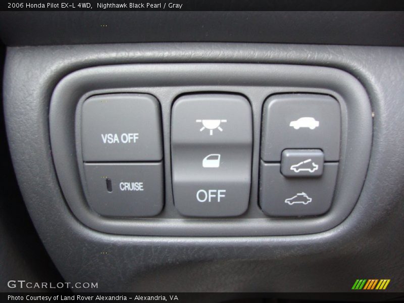 Nighthawk Black Pearl / Gray 2006 Honda Pilot EX-L 4WD