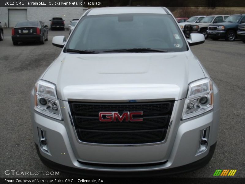 Quicksilver Metallic / Jet Black 2012 GMC Terrain SLE