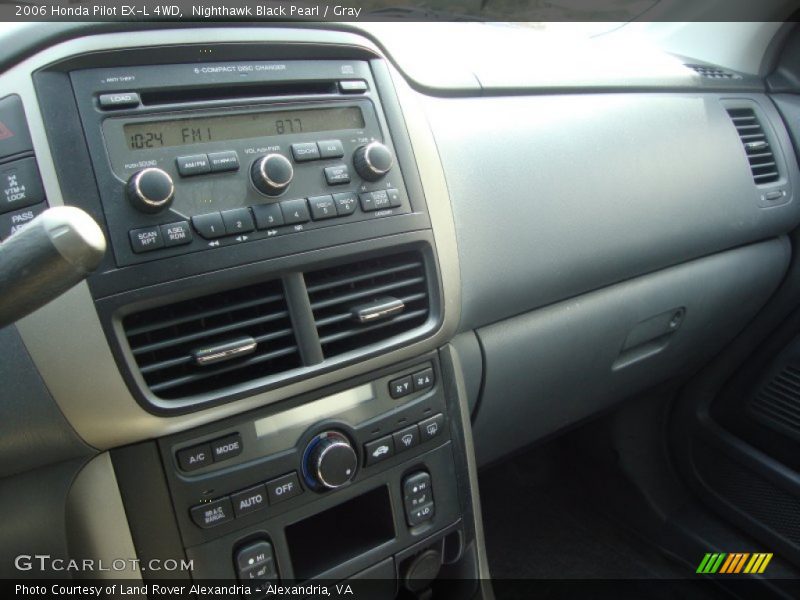 Nighthawk Black Pearl / Gray 2006 Honda Pilot EX-L 4WD