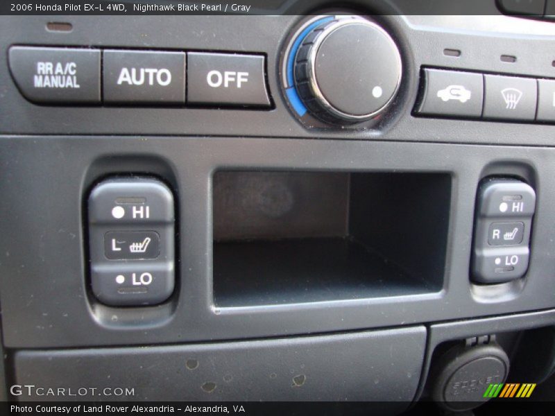 Nighthawk Black Pearl / Gray 2006 Honda Pilot EX-L 4WD