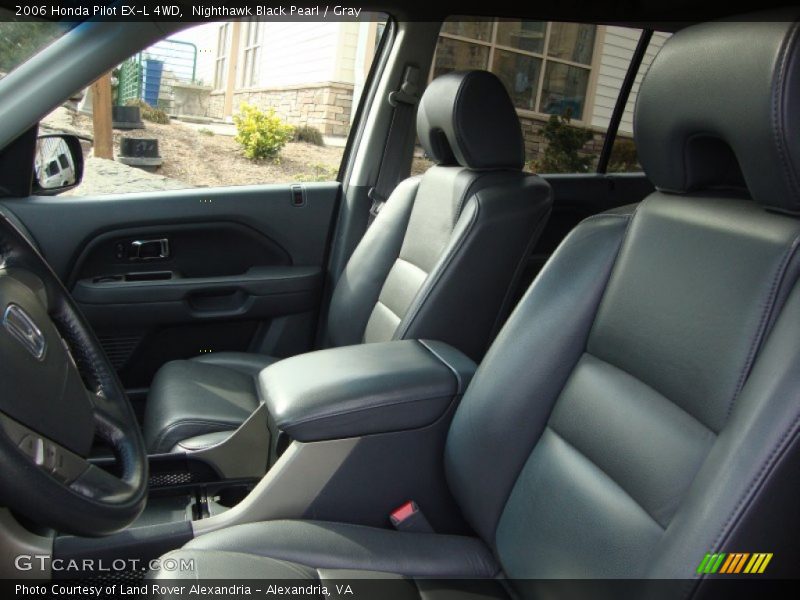 Nighthawk Black Pearl / Gray 2006 Honda Pilot EX-L 4WD
