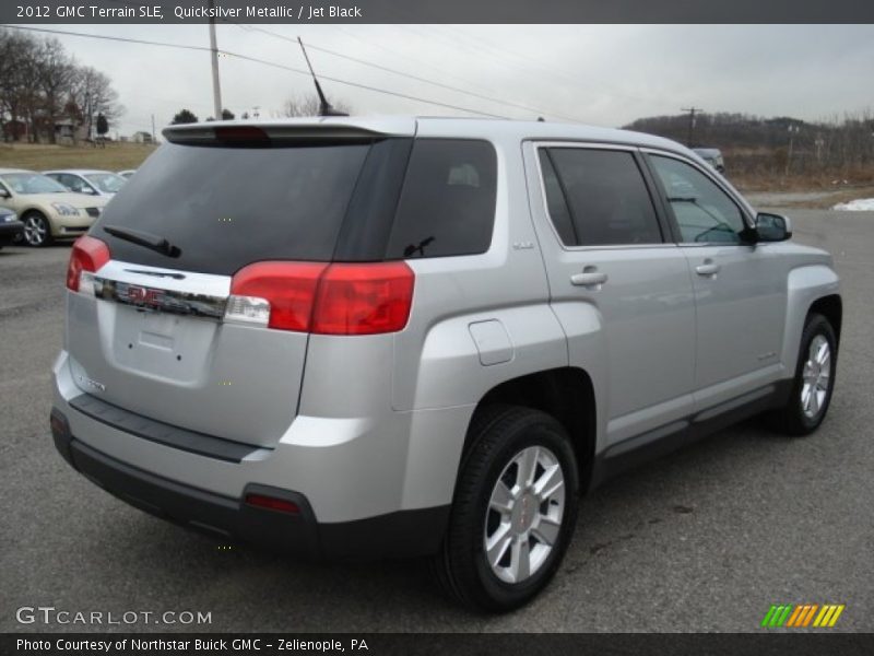 Quicksilver Metallic / Jet Black 2012 GMC Terrain SLE