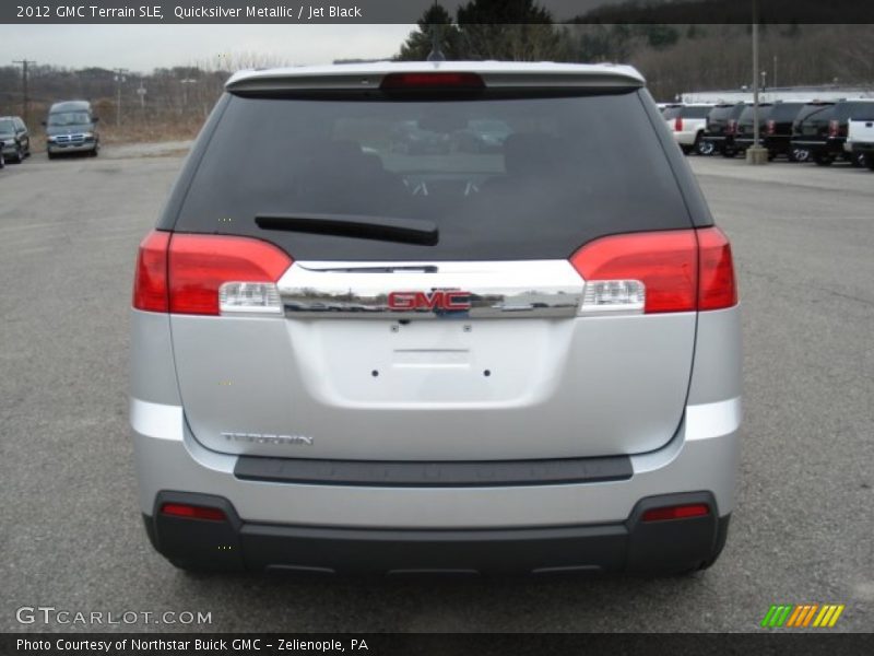 Quicksilver Metallic / Jet Black 2012 GMC Terrain SLE