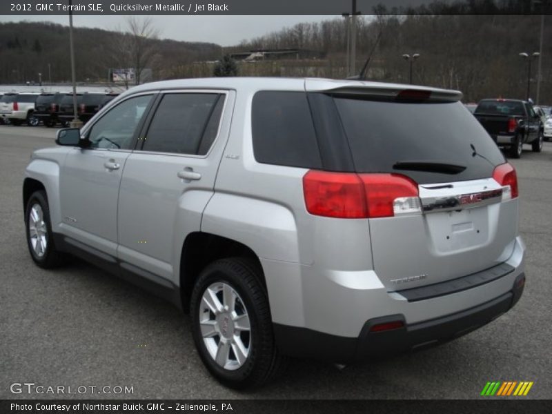 Quicksilver Metallic / Jet Black 2012 GMC Terrain SLE