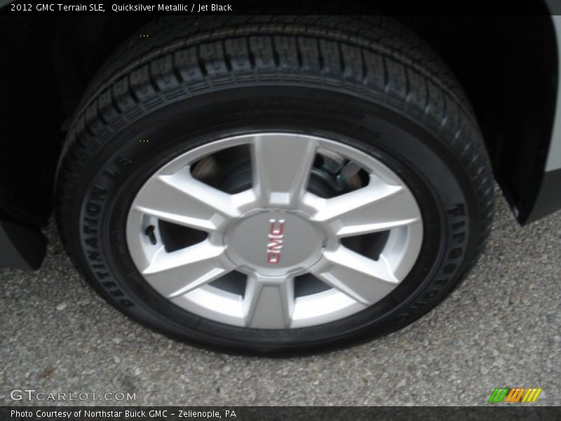 Quicksilver Metallic / Jet Black 2012 GMC Terrain SLE
