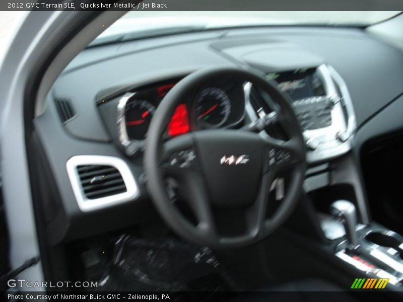 Quicksilver Metallic / Jet Black 2012 GMC Terrain SLE