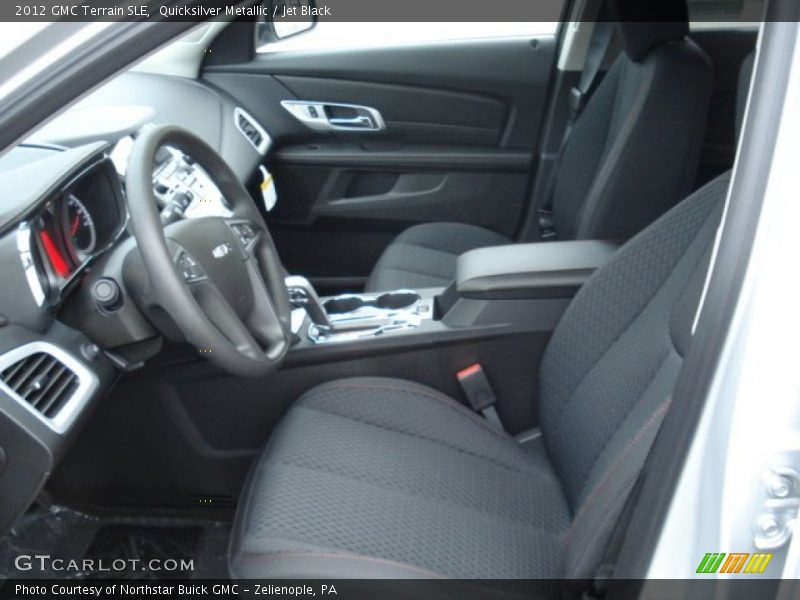 Quicksilver Metallic / Jet Black 2012 GMC Terrain SLE