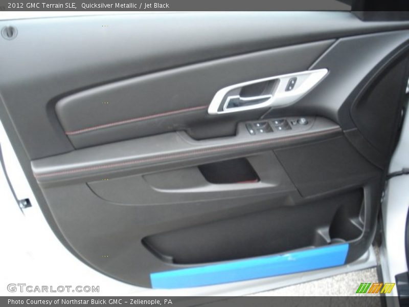 Quicksilver Metallic / Jet Black 2012 GMC Terrain SLE