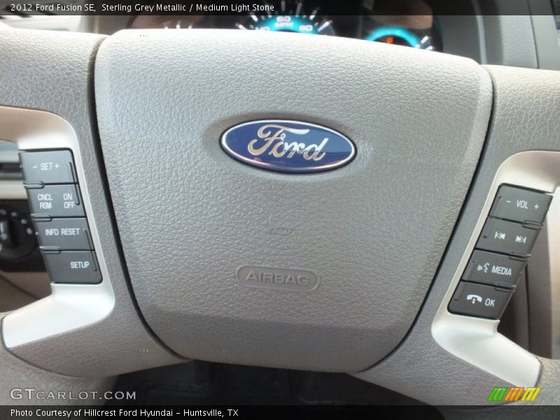 Sterling Grey Metallic / Medium Light Stone 2012 Ford Fusion SE
