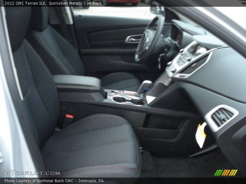 Quicksilver Metallic / Jet Black 2012 GMC Terrain SLE
