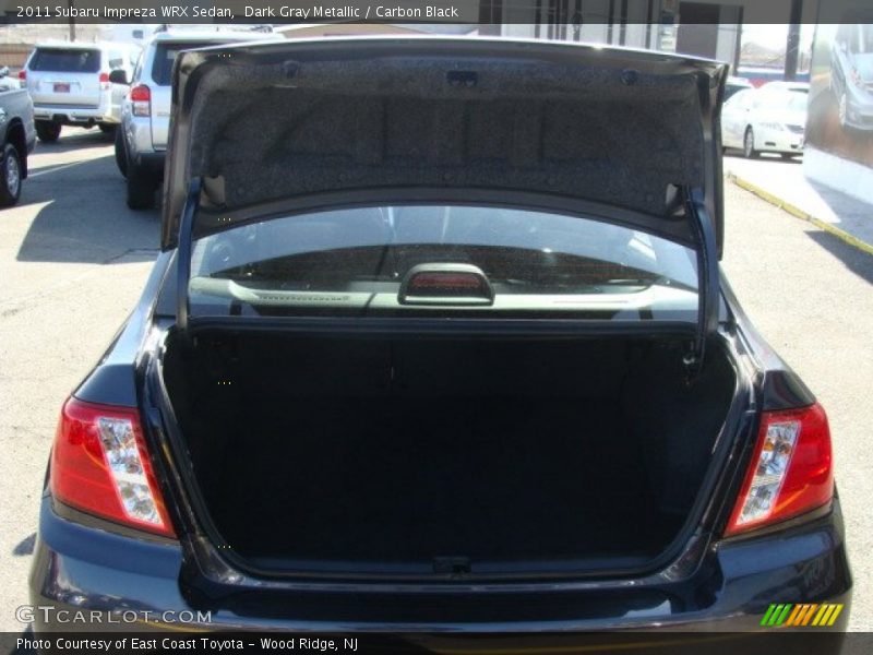 Dark Gray Metallic / Carbon Black 2011 Subaru Impreza WRX Sedan