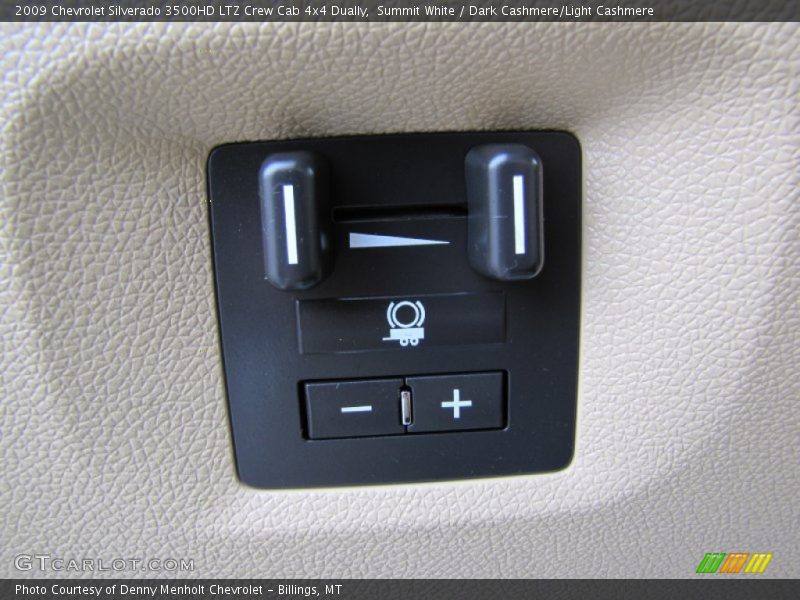 Summit White / Dark Cashmere/Light Cashmere 2009 Chevrolet Silverado 3500HD LTZ Crew Cab 4x4 Dually