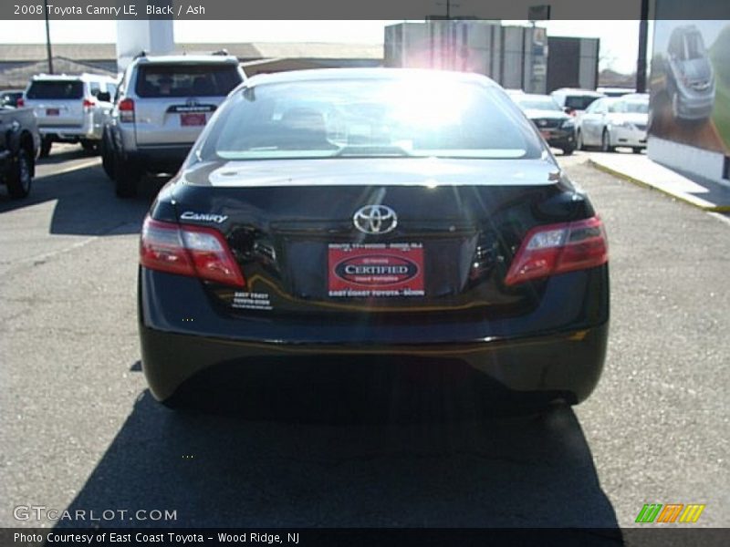 Black / Ash 2008 Toyota Camry LE
