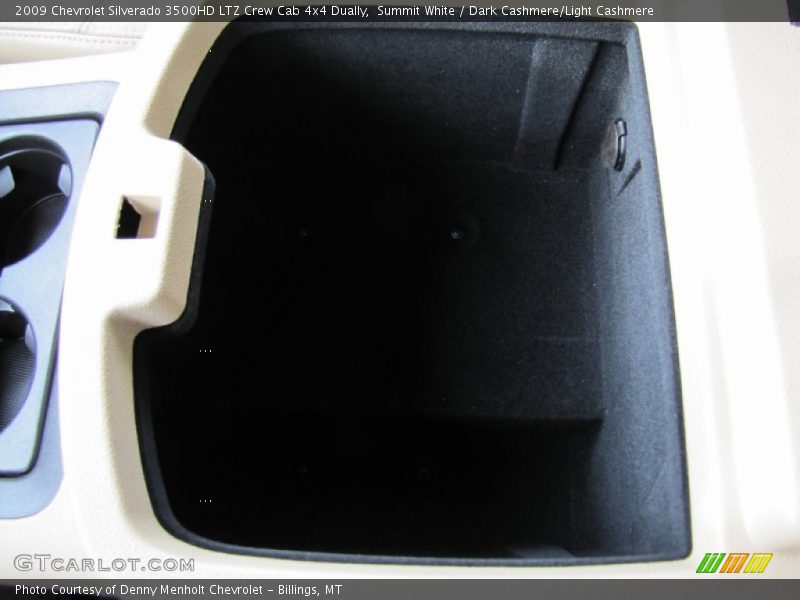 Summit White / Dark Cashmere/Light Cashmere 2009 Chevrolet Silverado 3500HD LTZ Crew Cab 4x4 Dually