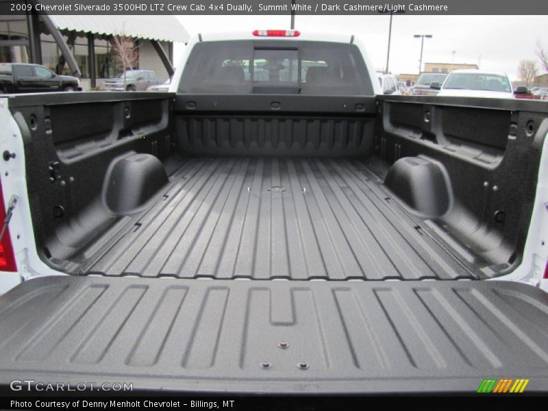 Summit White / Dark Cashmere/Light Cashmere 2009 Chevrolet Silverado 3500HD LTZ Crew Cab 4x4 Dually
