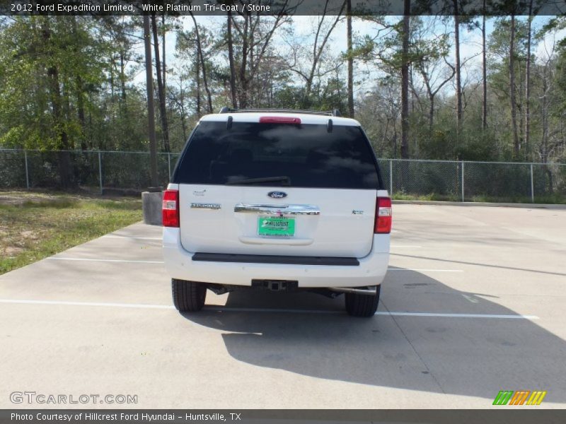 White Platinum Tri-Coat / Stone 2012 Ford Expedition Limited