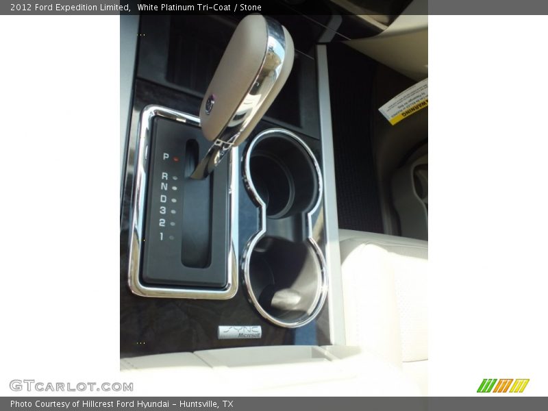 White Platinum Tri-Coat / Stone 2012 Ford Expedition Limited