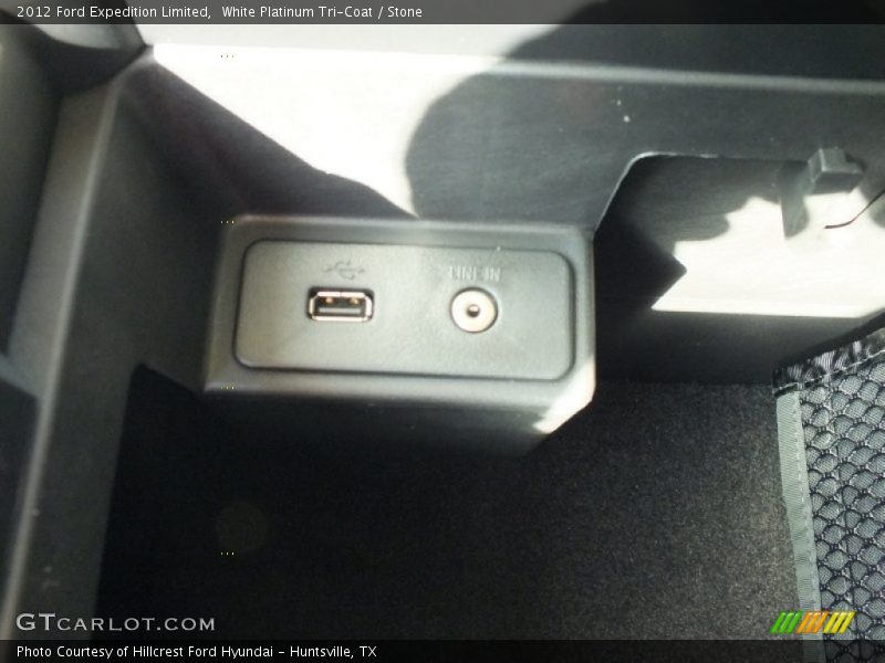 White Platinum Tri-Coat / Stone 2012 Ford Expedition Limited