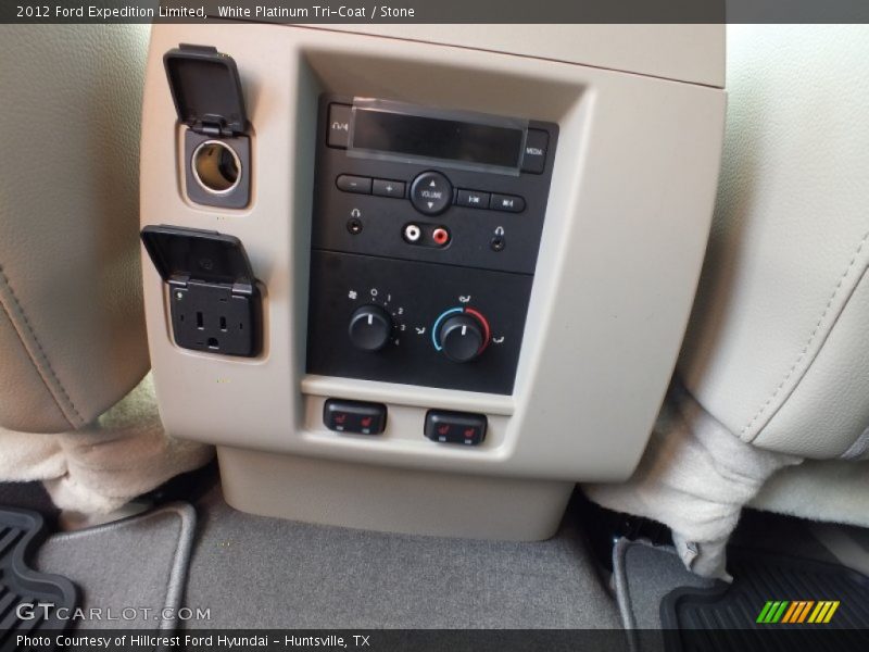 White Platinum Tri-Coat / Stone 2012 Ford Expedition Limited