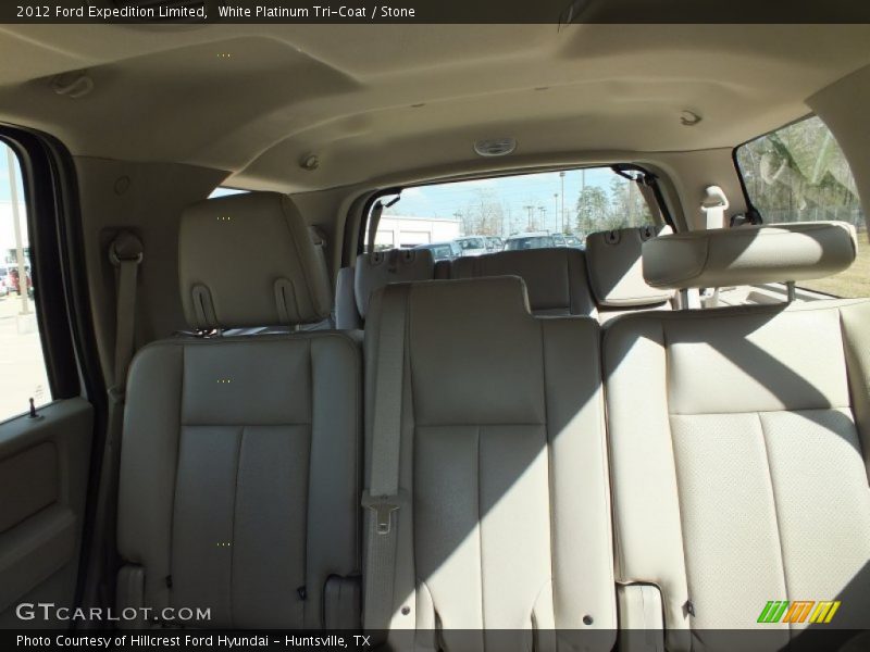 White Platinum Tri-Coat / Stone 2012 Ford Expedition Limited