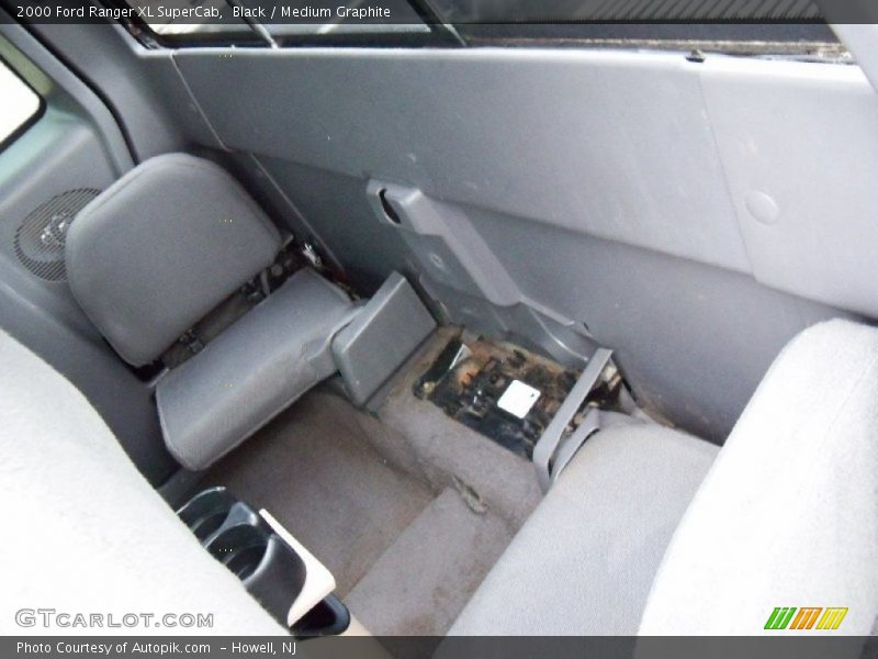 Black / Medium Graphite 2000 Ford Ranger XL SuperCab