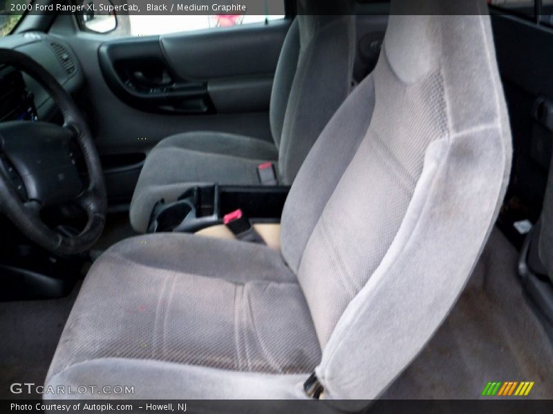 Black / Medium Graphite 2000 Ford Ranger XL SuperCab