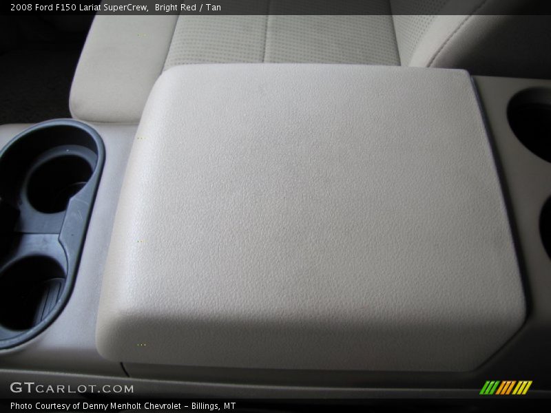 Bright Red / Tan 2008 Ford F150 Lariat SuperCrew