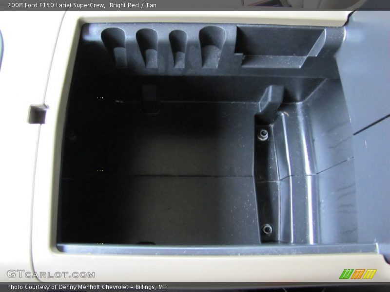 Bright Red / Tan 2008 Ford F150 Lariat SuperCrew