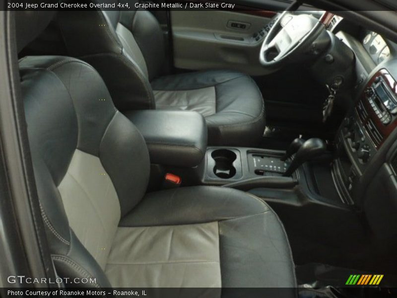 Graphite Metallic / Dark Slate Gray 2004 Jeep Grand Cherokee Overland 4x4