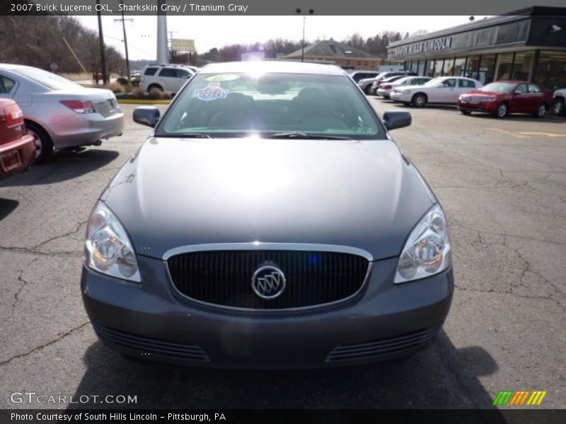 Sharkskin Gray / Titanium Gray 2007 Buick Lucerne CXL