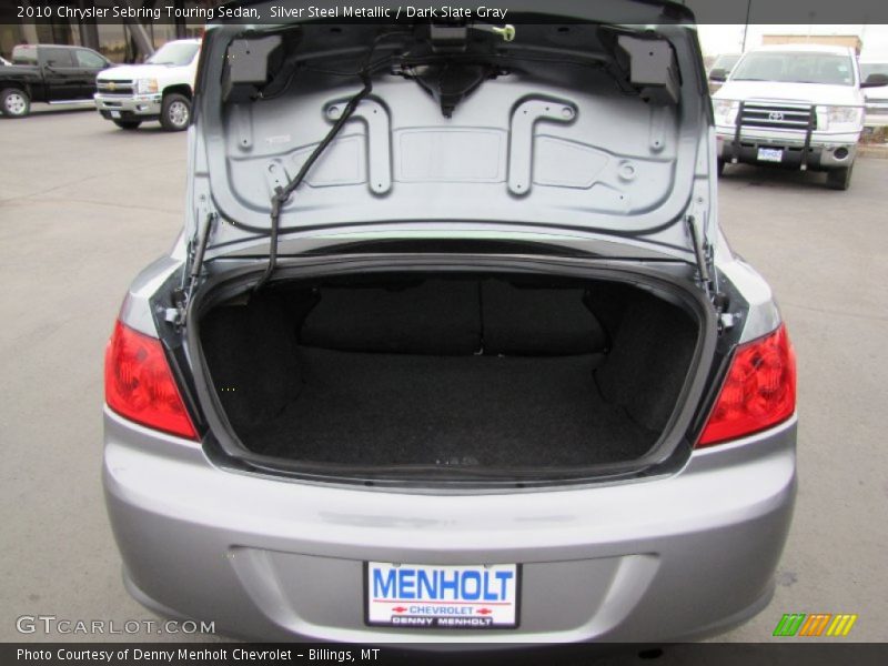 Silver Steel Metallic / Dark Slate Gray 2010 Chrysler Sebring Touring Sedan