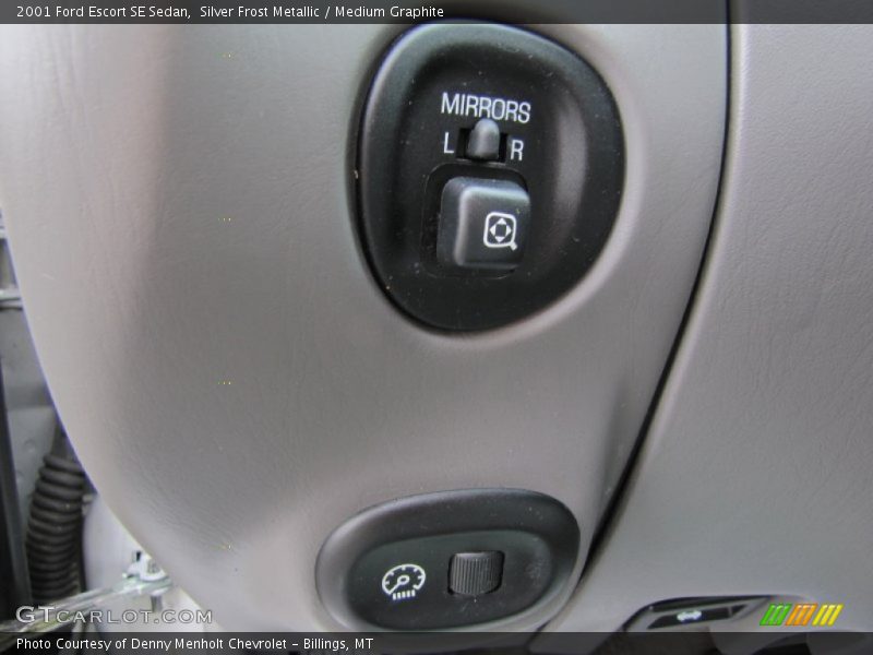 Silver Frost Metallic / Medium Graphite 2001 Ford Escort SE Sedan