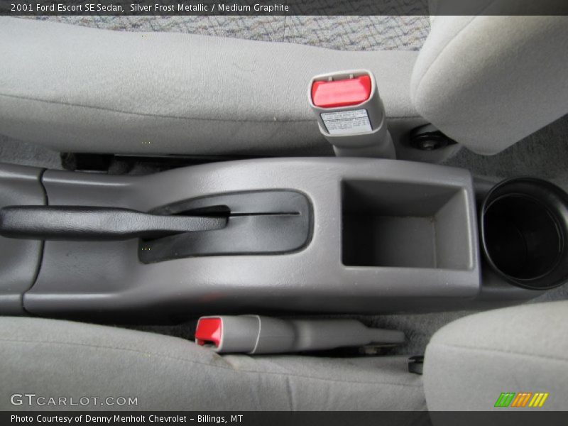 Silver Frost Metallic / Medium Graphite 2001 Ford Escort SE Sedan