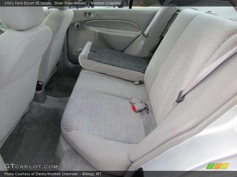 Silver Frost Metallic / Medium Graphite 2001 Ford Escort SE Sedan