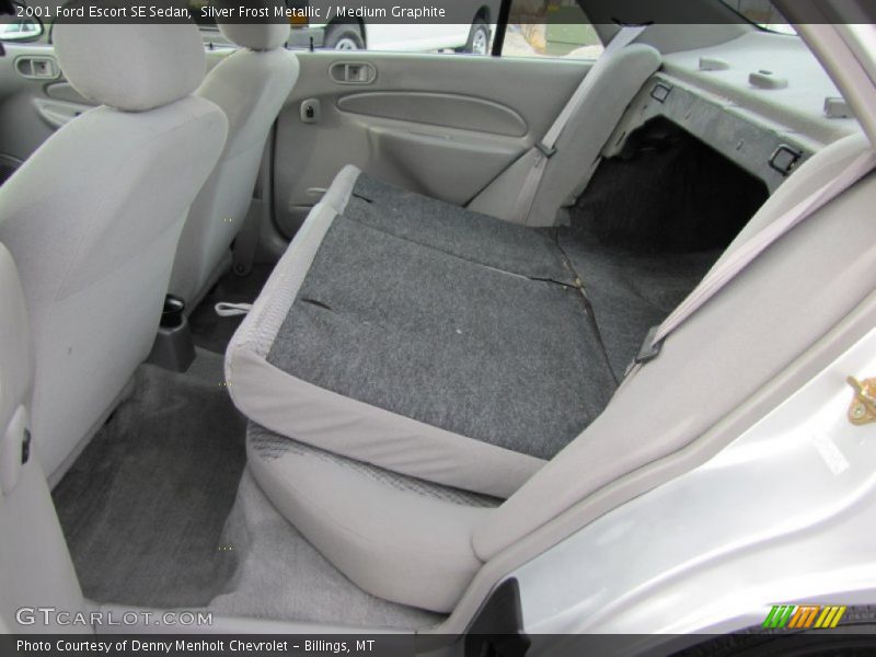 Silver Frost Metallic / Medium Graphite 2001 Ford Escort SE Sedan