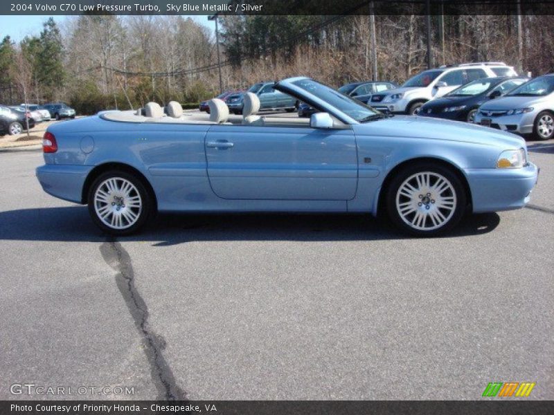 Sky Blue Metallic / Silver 2004 Volvo C70 Low Pressure Turbo