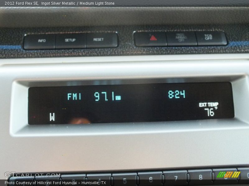 Ingot Silver Metallic / Medium Light Stone 2012 Ford Flex SE